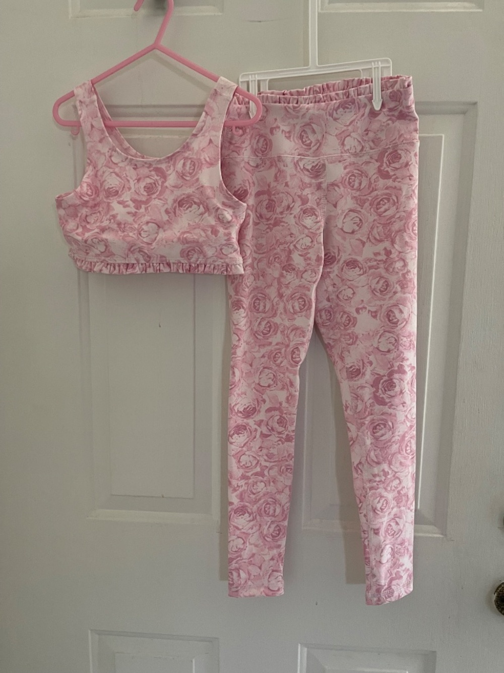 Yogalicious Pink Activewear Set Lux Laney & Ansley Girls - Picture 5 of 15